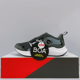 New Balance NB 中童 黑色 BOA 旋轉鈕 寬楦 舒適 運動 休閒鞋 PTRVLBK4