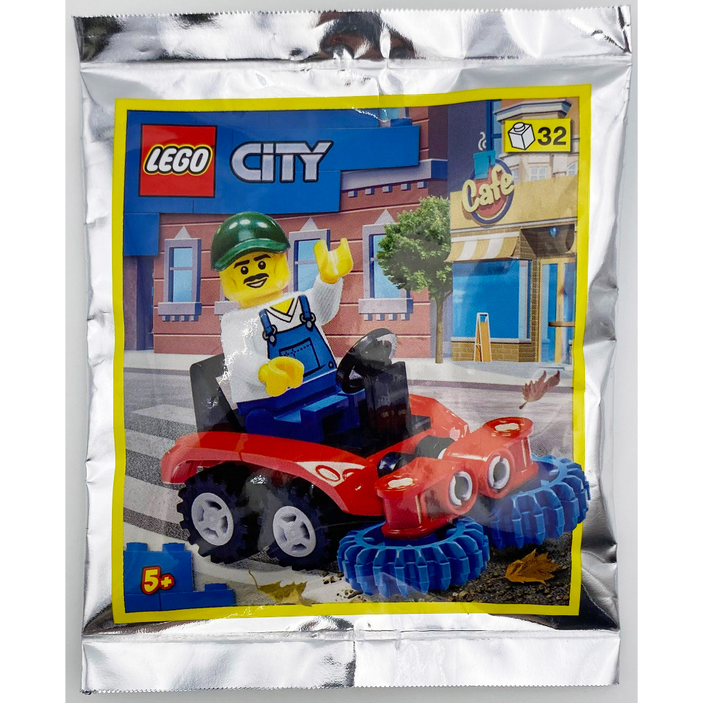 《Brick Factory》全新 樂高 LEGO 952106 Sweeper 清掃車 掃地車 城市系列