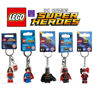 【台南樂高 益童趣】LEGO DC 樂高鑰匙圈 蝙蝠俠 蝙蝠女 超人 神力女超人 鑰匙圈 吊飾 禮物