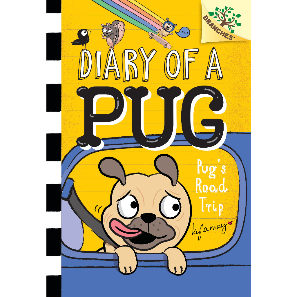 Diary of a Pug #7 Pug's Road Trip/ Kyla May 文鶴書店 Crane Publishing