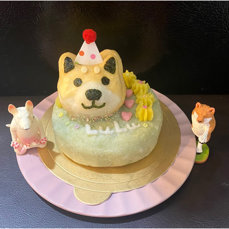 🐷小豬妹手作健康鮮食.寵物蛋糕~立體柴犬造型寵物蛋糕/純肉蛋糕/狗狗蛋糕/貓蛋糕/寵物鮮食
