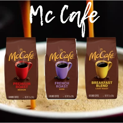 麥當勞早餐咖啡豆 McDonald Mc Cafe 法式烘焙 嚴選烘焙 黑咖啡 美國麥當勞代購