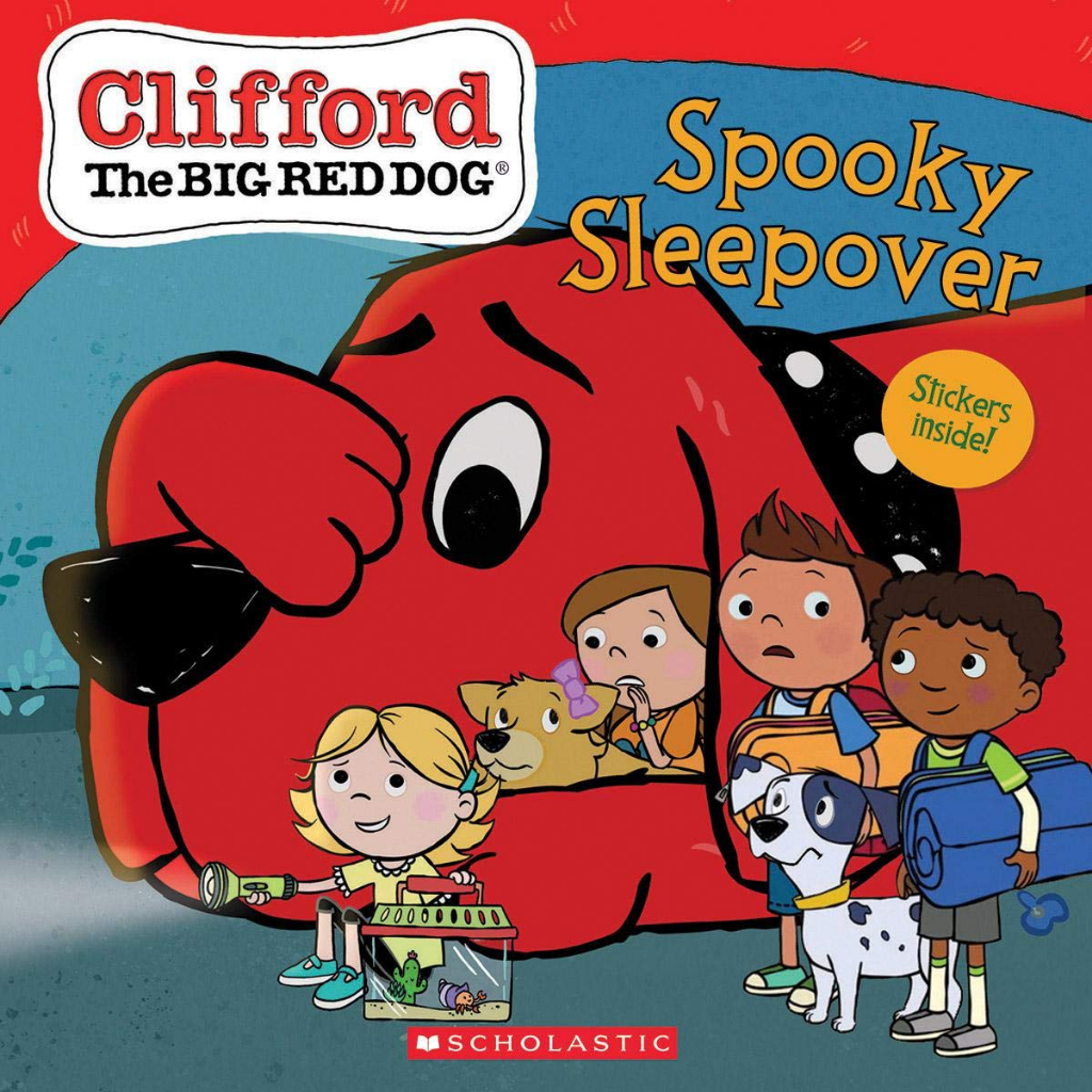 Clifford the Big Red Dog Storybook The Spooky Sleepover/ Meredith Rusu 文鶴書店 Crane Publishing