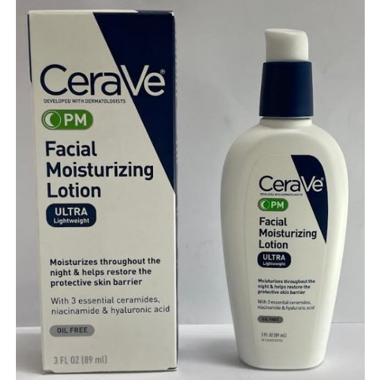 【美國商城USA mall】CeraVe 89ml MVE 夜間臉部保濕乳液 絲若膚 CeraVe 無香 乳液 滋潤