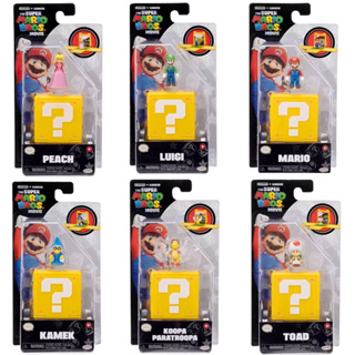 🔥成品潮玩🔥 JAKKS Nintendo 任天堂 Super Mario 超級瑪利歐 瑪利歐電影: 問號磚迷你公仔