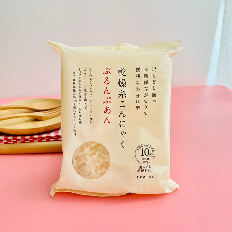 【貓咪姐妹 】日本 tretes 乾燥系低卡蒟蒻麵 蒟蒻 膳食纖維 蒟蒻