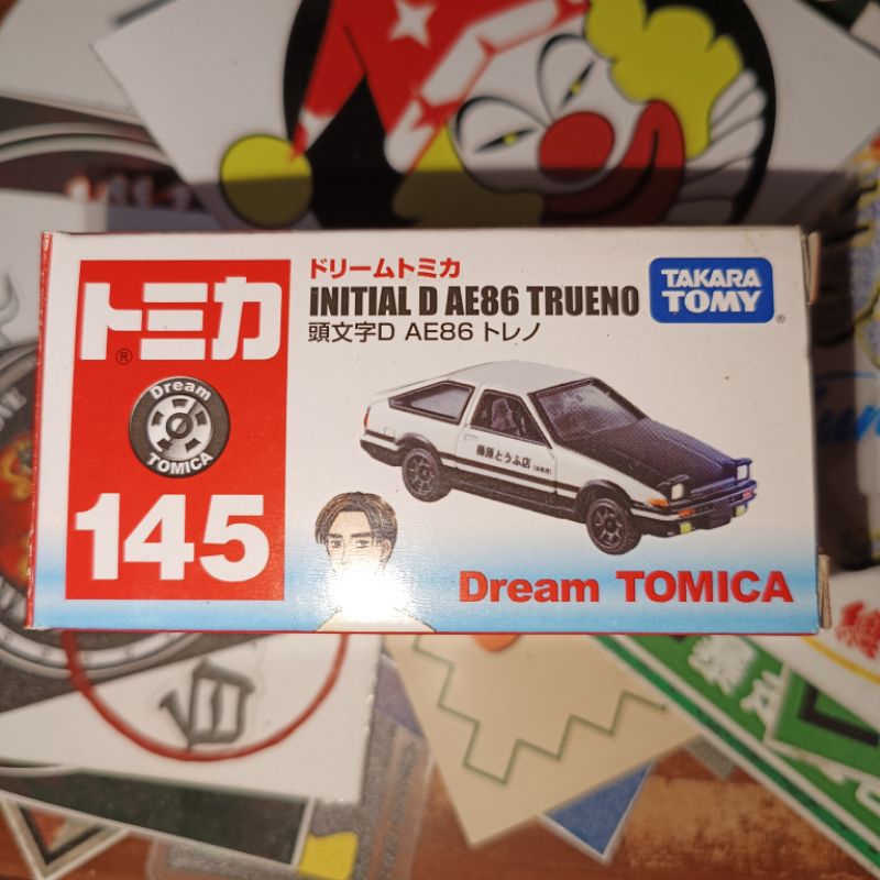 Tomica Initial D Toyota AE86 Trueno 多美小汽車