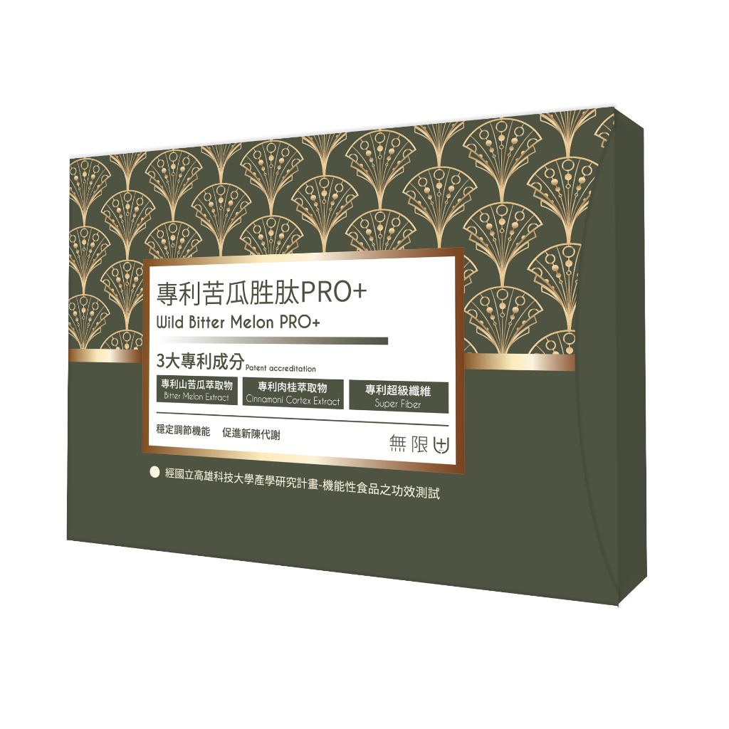 【無限藥局】專利苦瓜胜肽PRO+  x4盒