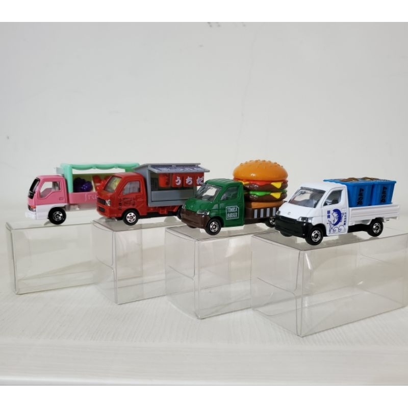 Tomica 食物車組 貨車 漢堡車 拉麵車 水果車