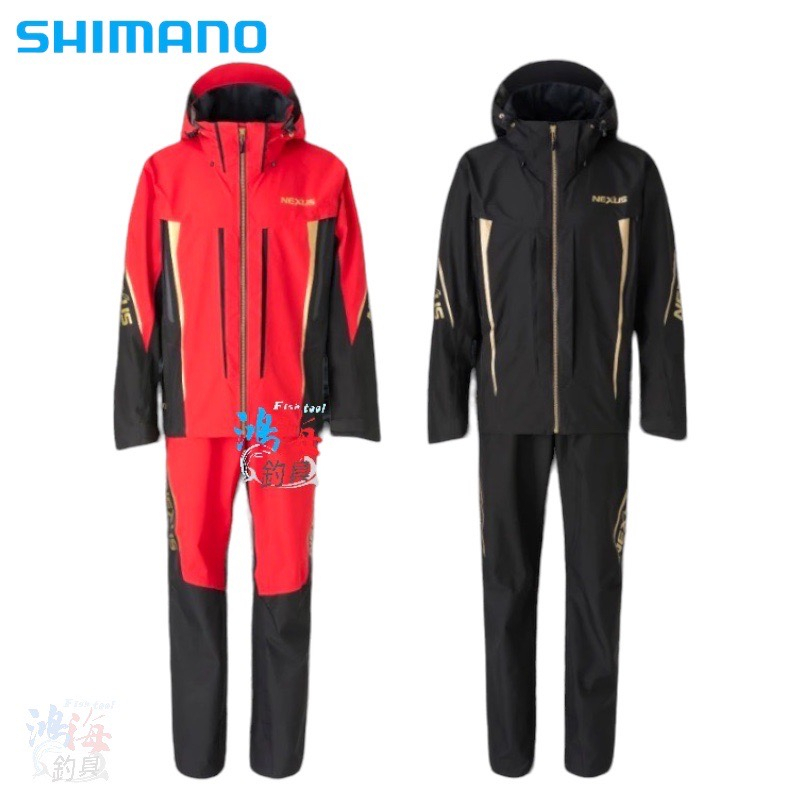 《SHIMANO》22 RA-101V GORE-TEX 釣魚套裝 雨衣 中壢鴻海釣具館