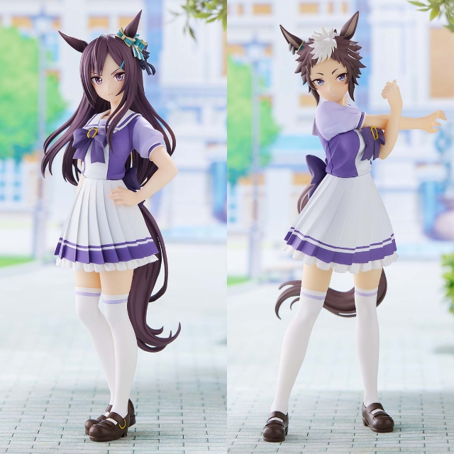 [玩具之箱] 代理版 Banpresto 賽馬娘 Pretty Derby 目白多伯/目白雷恩 約17~18公分景品
