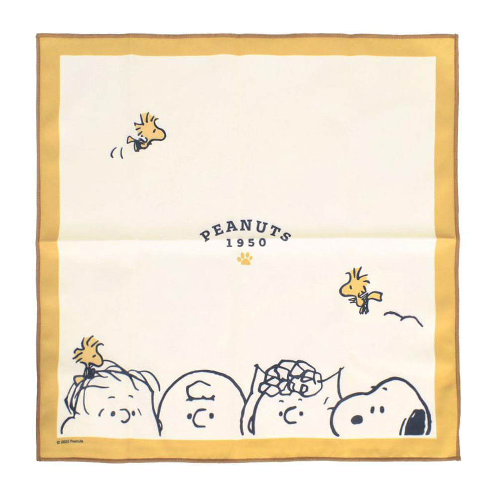 Kamio Snoopy 抗菌午餐包巾 便當包巾 史努比 1950年代 KM07637