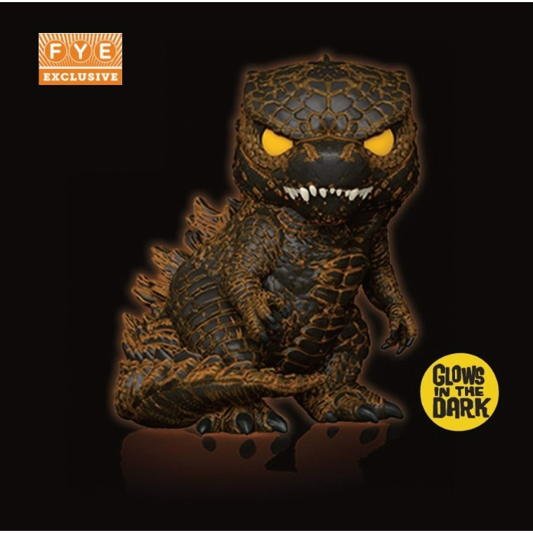 C&amp;J 通路貼 正版 現貨 FUNKO POP 哥吉拉  Burning Godzilla  夜光版 1316