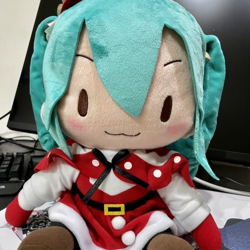 【現貨】日本SEGA景品 Miku 初音未來 聖誕 毛絨玩偶 娃娃