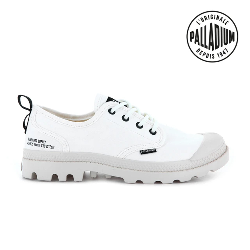 PALLADIUM PAMPA OX HTG SUPPLY~STAR WHITE 中 休閒鞋 77358116 白