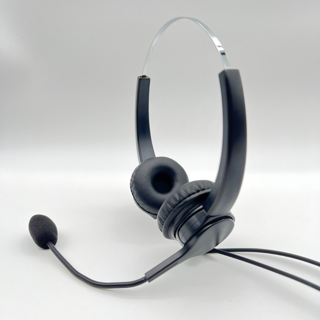 《五常通訊》雙耳電話耳麥 nortel T7208 雙耳電話耳機 客服耳機 家用電話