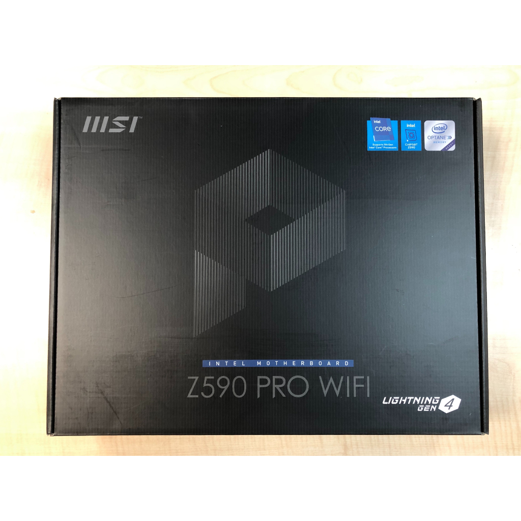 MSI Z590 PRO WIFI 主機板 全新盒裝