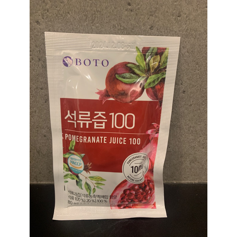 韓國🇰🇷BOTO紅石榴汁