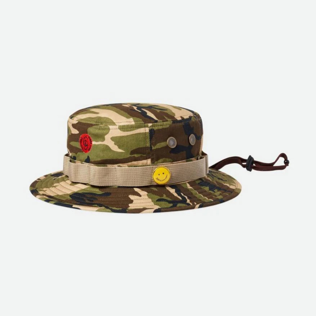 Brixton  Love Packable Bucket - Camo 帽子《 Jimi 》