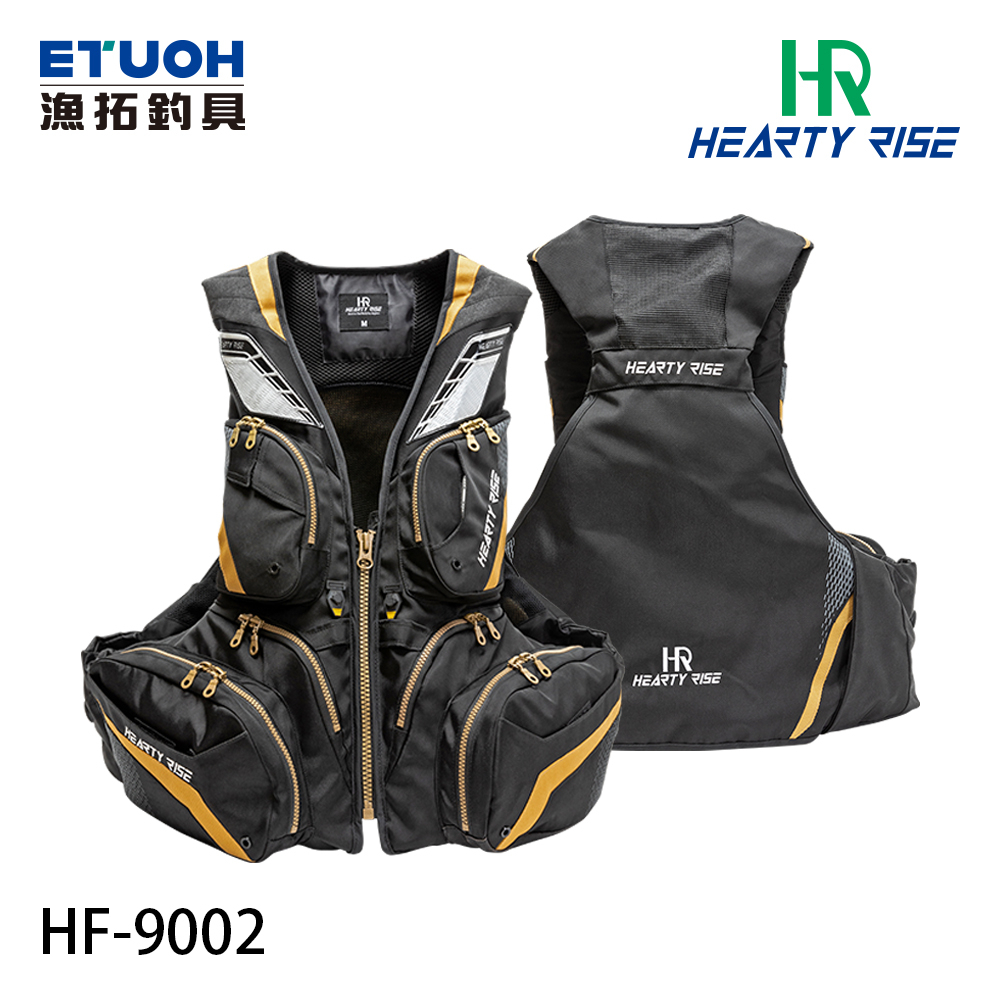 HR HF-9002 黑 [漁拓釣具] [磯釣救生衣] [超取限一件]