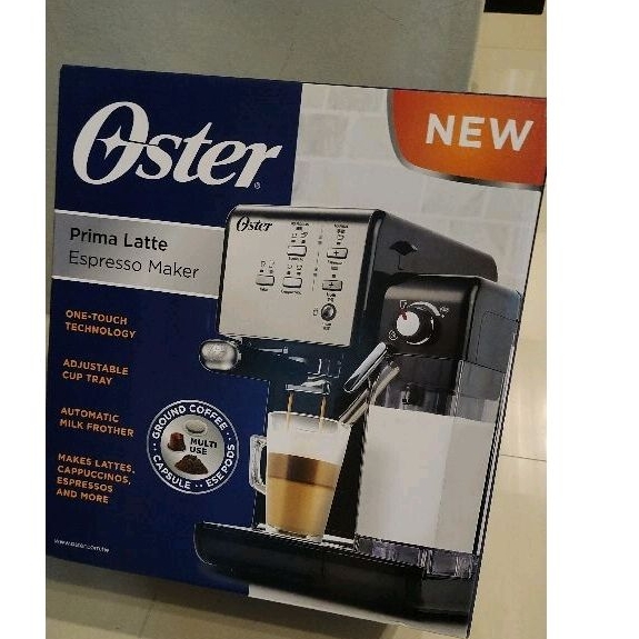 Oster 5合一 膠囊咖啡機 可壓粉 可奶泡 濃縮咖啡機