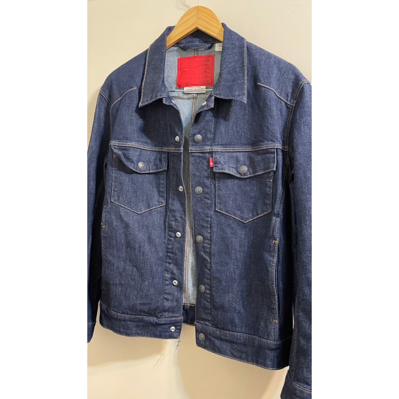 Levis 男款 牛仔外套 LEJ 3D剪裁 / 原色 / 海報款/ 木村拓哉