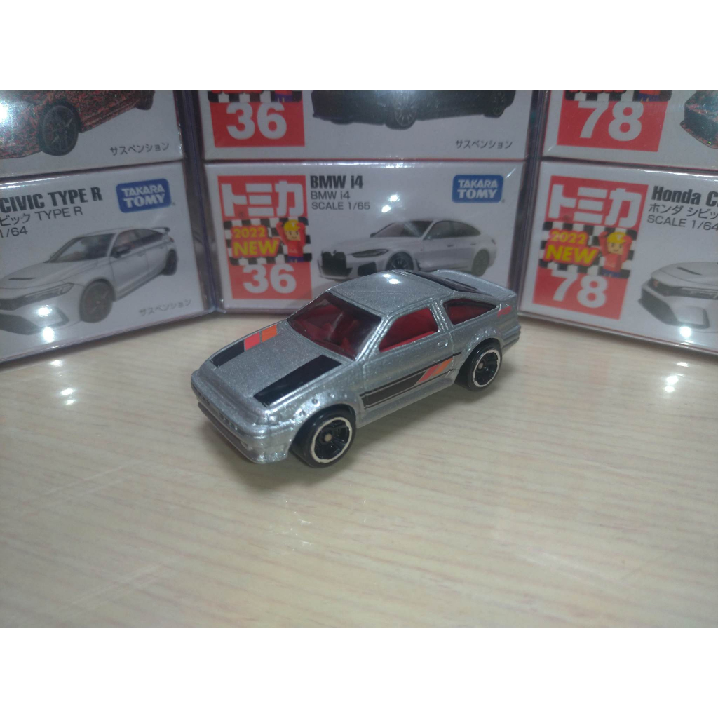 Hot Wheels Toyota AE86 銀色 散車