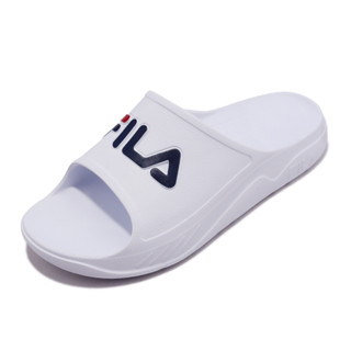 Fila Plumpy Slide 白藍色 男款 防水經典 基本款 拖鞋 4S334W113【KAORACER】