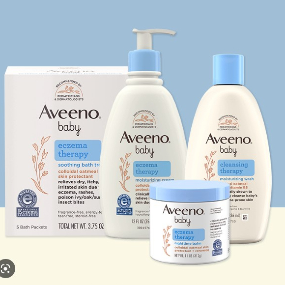 現貨+預購 | Aveeno baby Eczema Therapy 天然燕麥寶寶舒緩保濕無香乳霜 燕麥 寶寶 乳霜