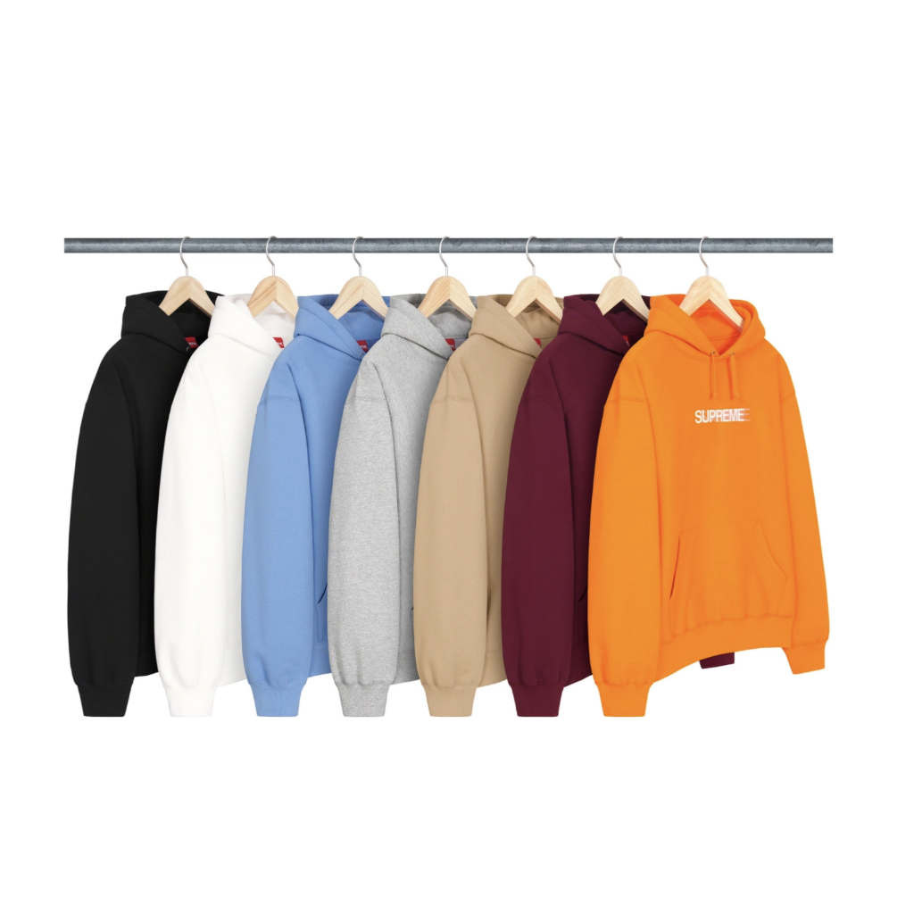 【日貨代購CITY】2023SS Supreme Motion Logo Hooded 帽T 黑色 幻影 現貨