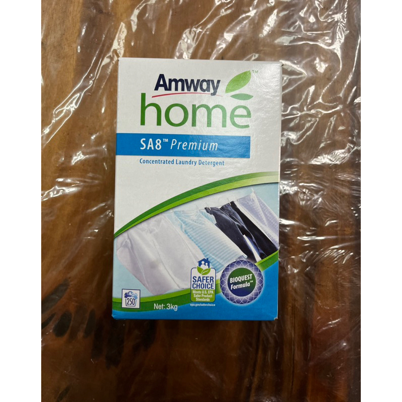 全新 安麗Amway SA8 Premium 超濃縮無磷高效洗衣粉 3kg