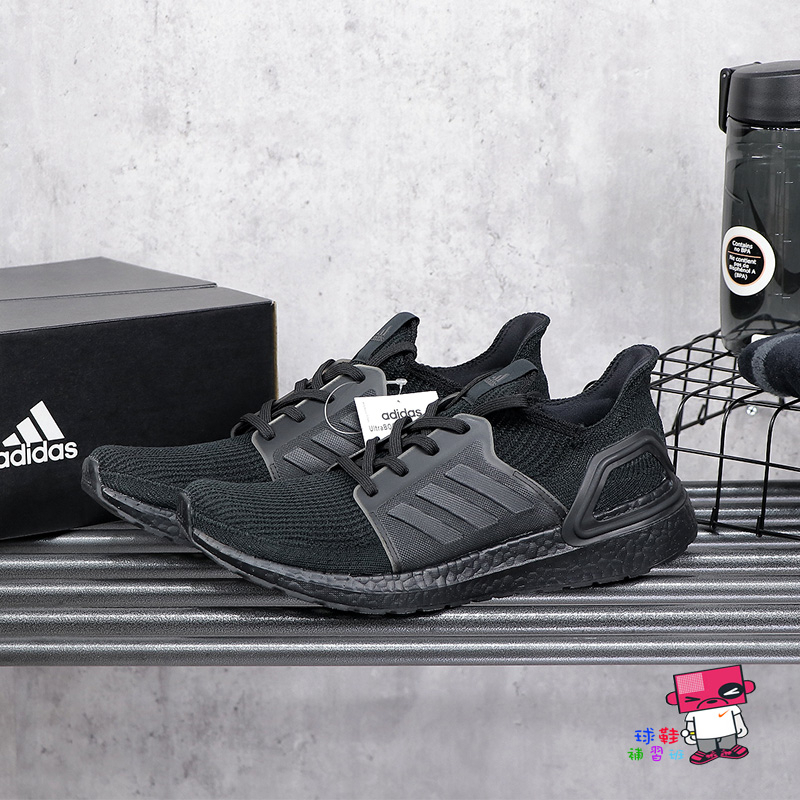 球鞋補習班 6折優惠 adidas ULTRA BOOST 19 BLACK 黑 慢跑鞋 馬牌 黑武士 G27508