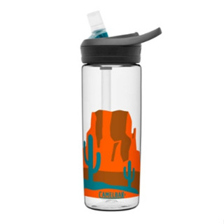 ｜享趣戶外｜《CamelBak》600ml eddy+多水吸管水瓶RENEW 沙漠綠洲