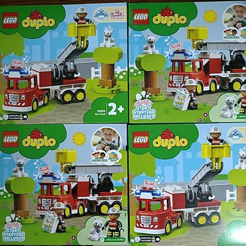 現貨 樂高 LEGO 10969 duplo 得寶系列 Fire Truck 消防車