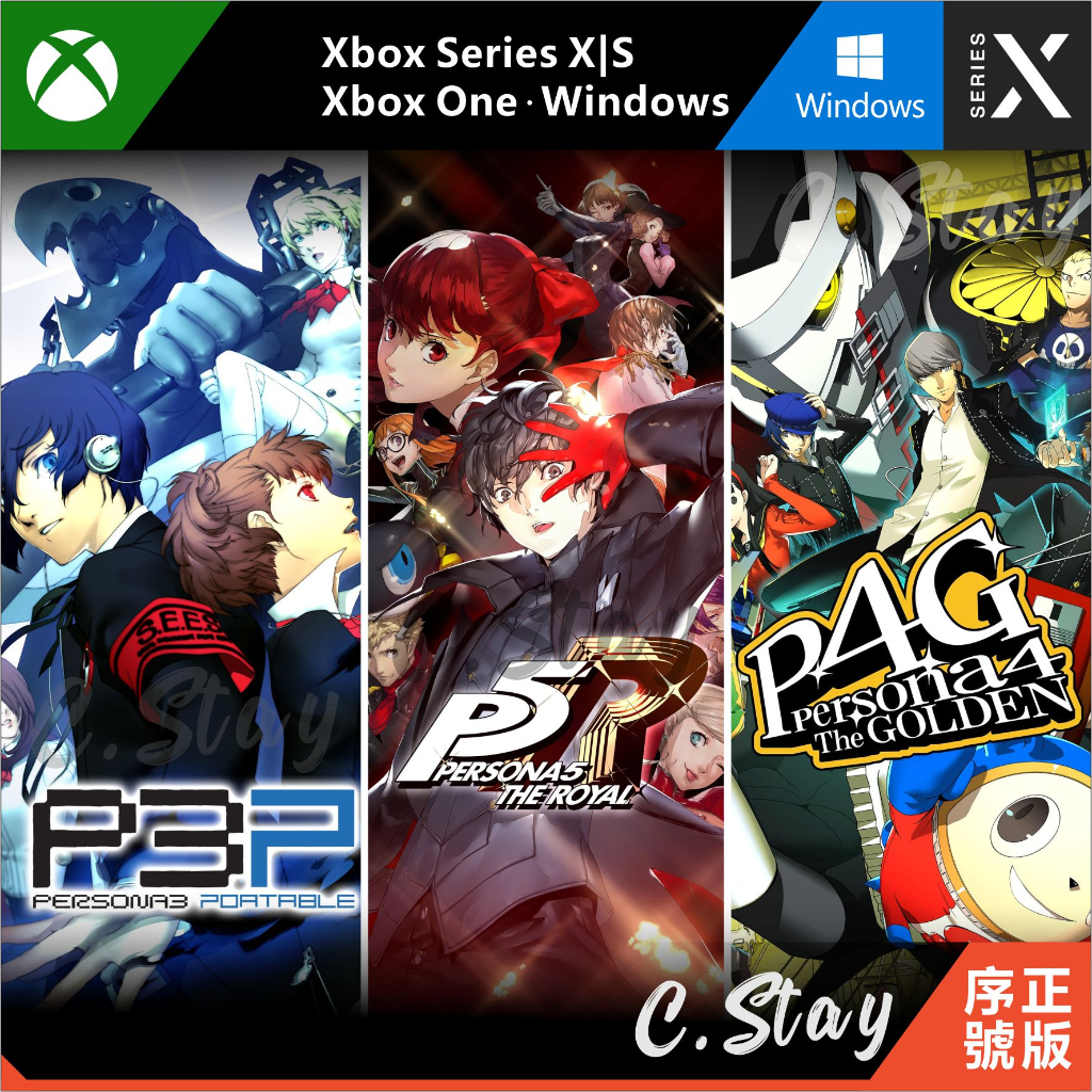 女神異聞錄 3 4 5 PC XBOX Persona 5 中文版 P5R XBOX ONE SERIES X|S 遊戲