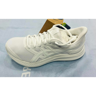 =好了啦要運動=asics 亞瑟士JOLT 4 D 女慢跑鞋 黑色 寬楦 透氣網布 1012B422-100 全白