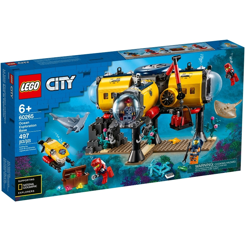 Lego 60265 樂高全新未拆 City 海洋探索基地