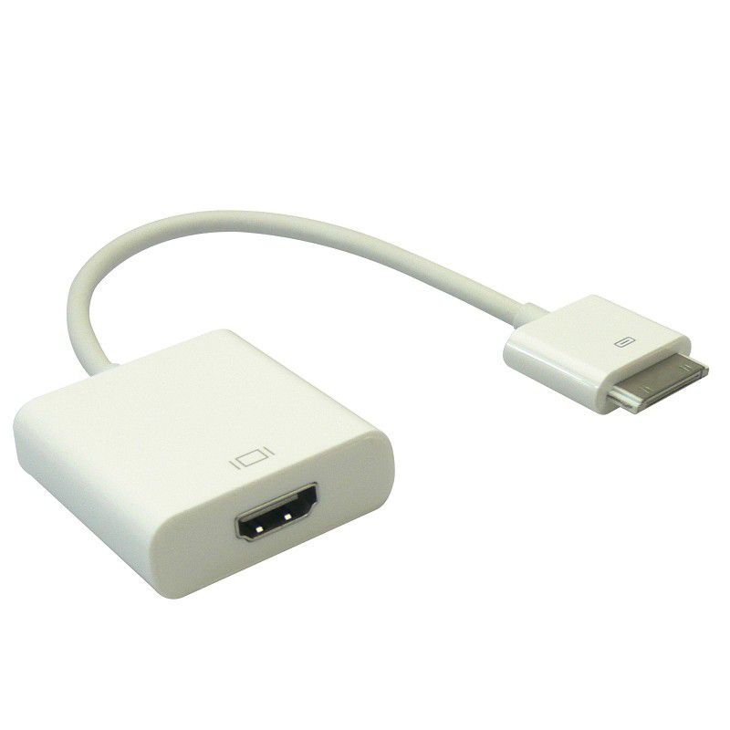 二手 Apple iPad iPod 底座接頭 30pin 轉HDMI 轉接頭