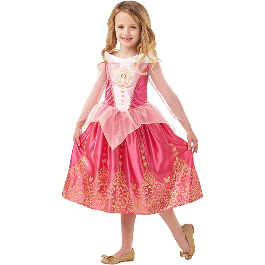 預購❤️正版❤️ 英國迪士尼 女童 睡美人 Aurora 公主 小洋裝 裝扮服 聖誕節 萬聖節 造型服 洋裝