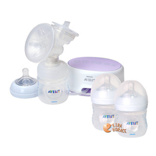 AVENT 新安怡輕乳感單邊電動吸乳器SCF332含AVENT PP奶瓶125MLx2支(下殺2199免運)獨家組合