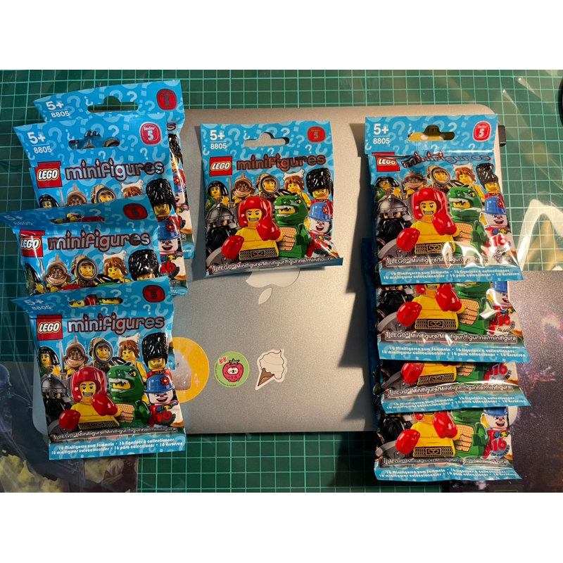 LEGO 樂高 8805 Minifigures Series 5 抽抽樂人偶包五代 絕版 現貨