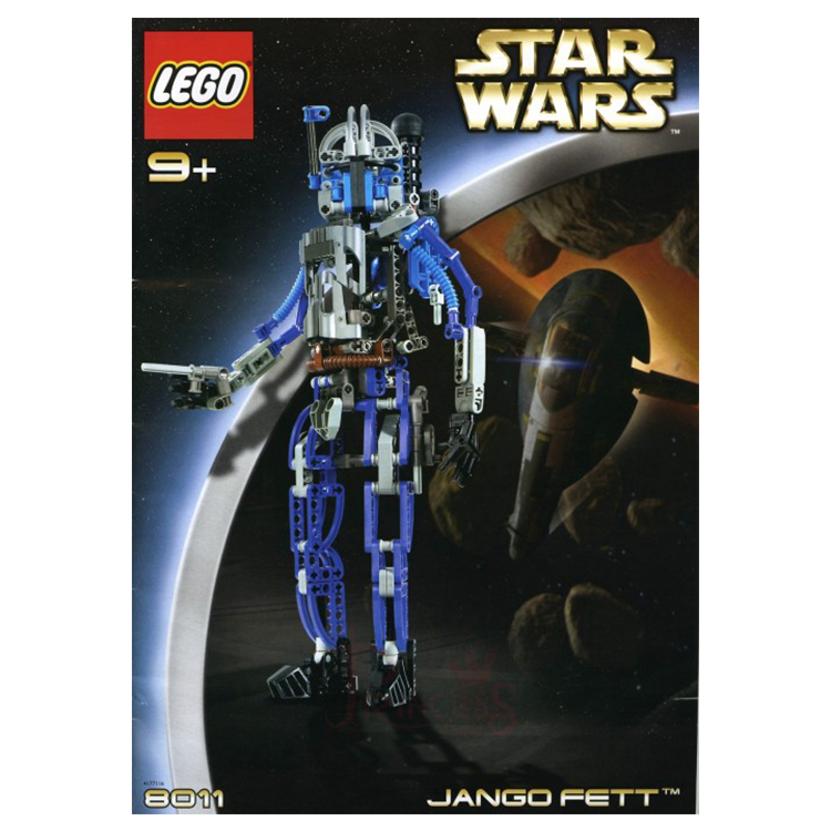 公主樂糕殿 LEGO 樂高 2002年 8011 星際大戰 絕版 強格·費特 Jango Fett 盒組 全新