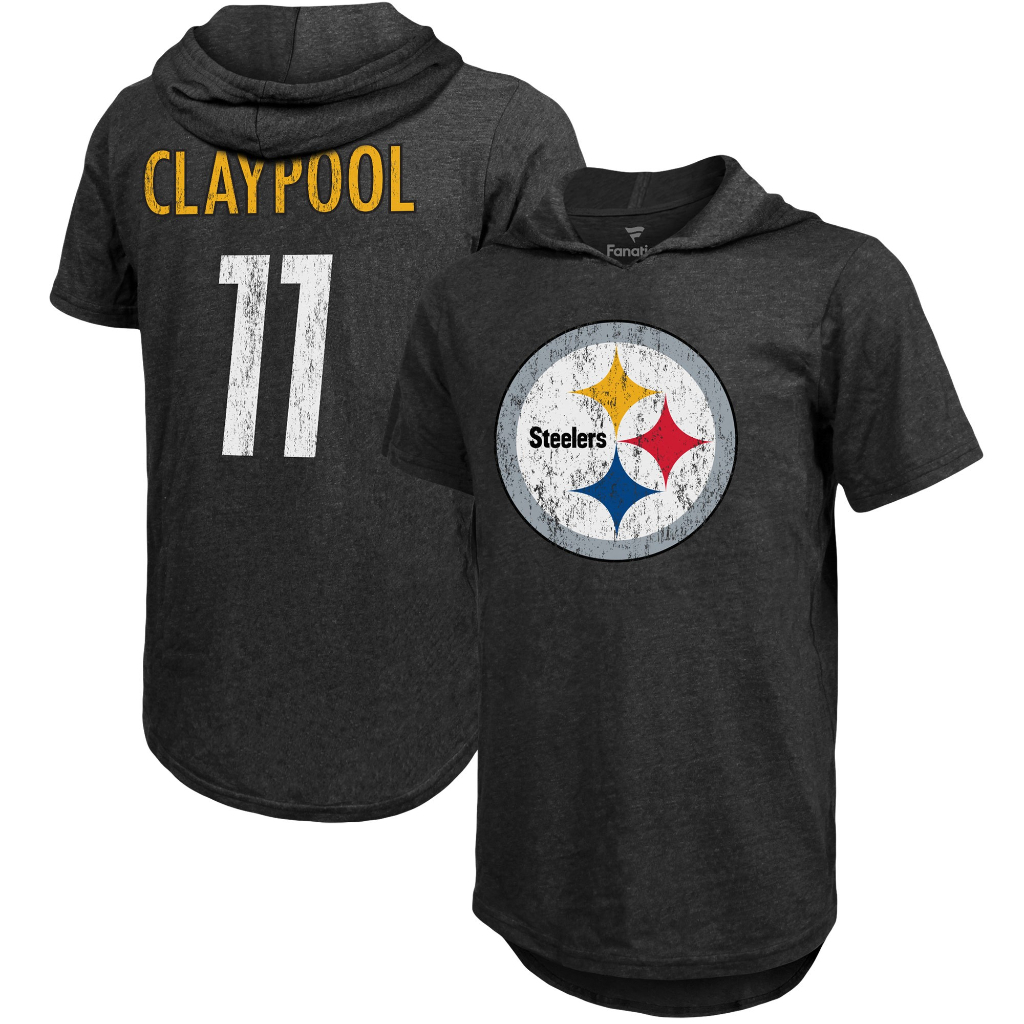  -短袖帽T-NFL Chase Claypool Pittsburgh(現貨)