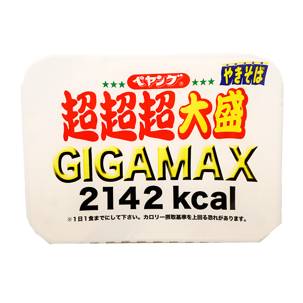 Peyang 超超超大盛醬燒味炒麵 439g【Donki日本唐吉訶德】GIGAMAX