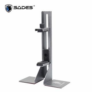 台灣公司貨 SADES 可變形顯示卡支撐架 橫式/直立顯卡適用 消光金屬灰 最好用的金屬顯示卡支撐架