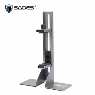 臺灣公司貨 SADES 可變形顯示卡支撐架 橫式/直立顯示卡適用 消光金屬灰 最好用的金屬顯示卡支撐架