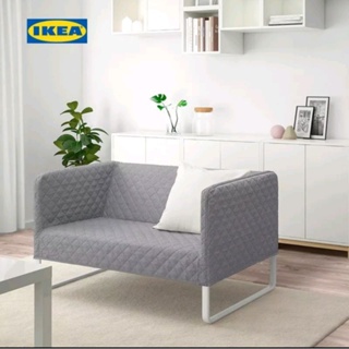 IKEA絕版雙人灰色沙發（附贈沙發套 專用工具 說明書）