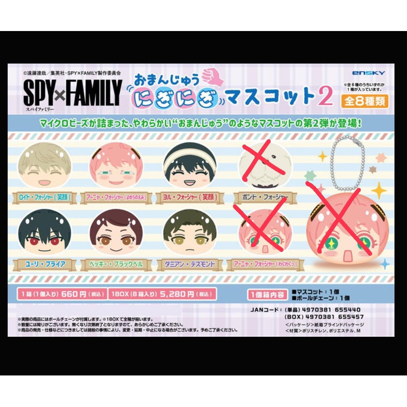 【日貨】spy✖️family間諜家家酒 沙包❤️洛伊德/約兒/安妮亞/次子/貝琪/尤利