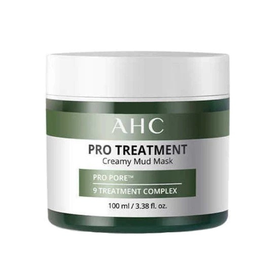 AHC Pro Treatment Creamy Mud Mask 毛孔吸塵器 綠泥泥膜 容量:100ml去角質 面膜