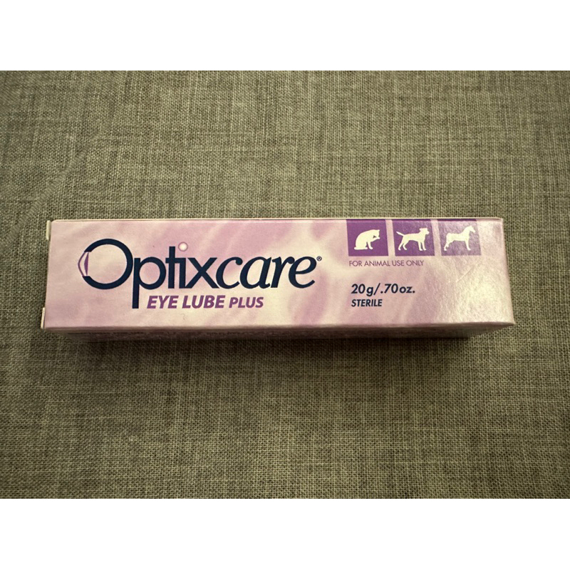 Optixcare Eye Lube Plus 20克 犬貓眼用長效保濕凝膠